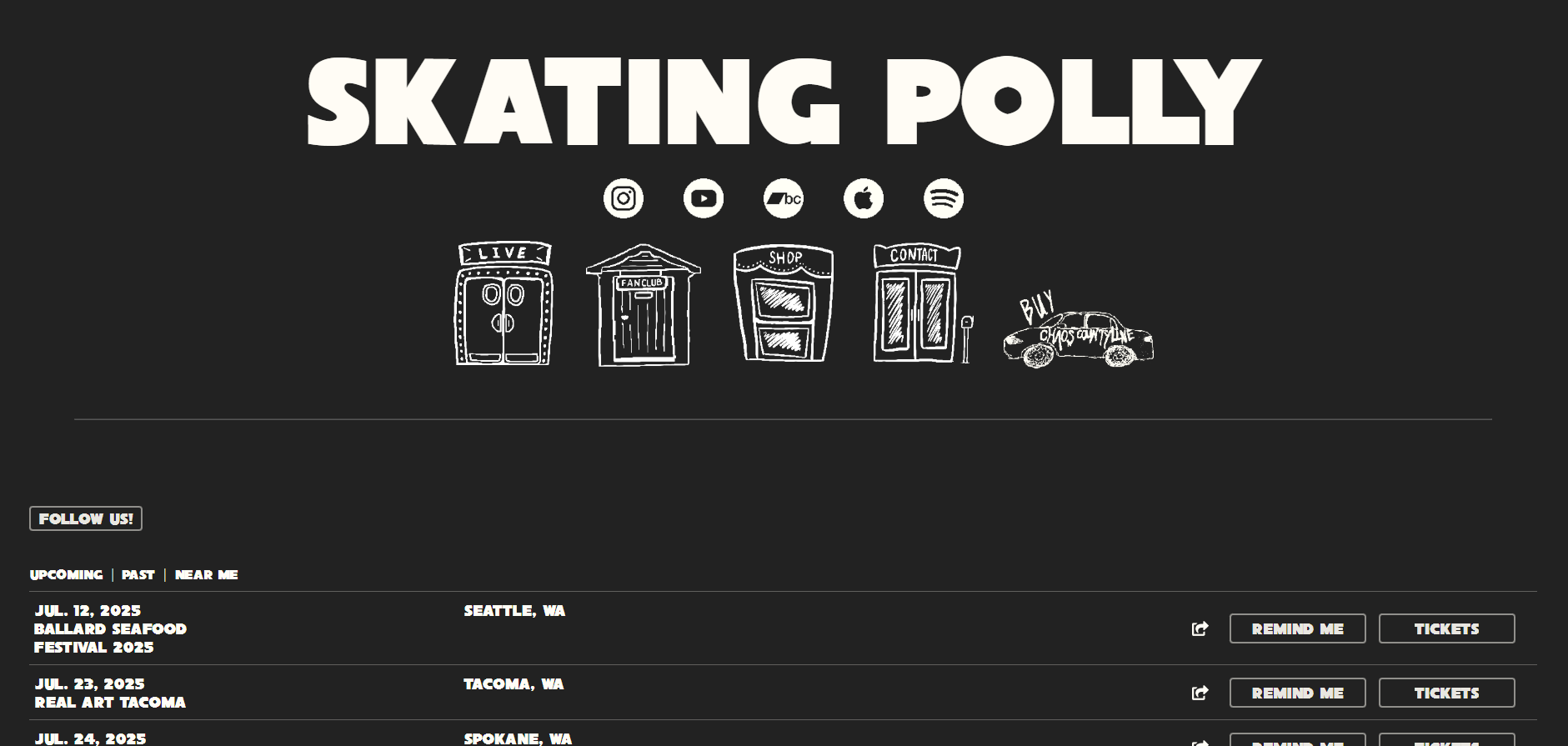 Screenshot of skatingpolly.com